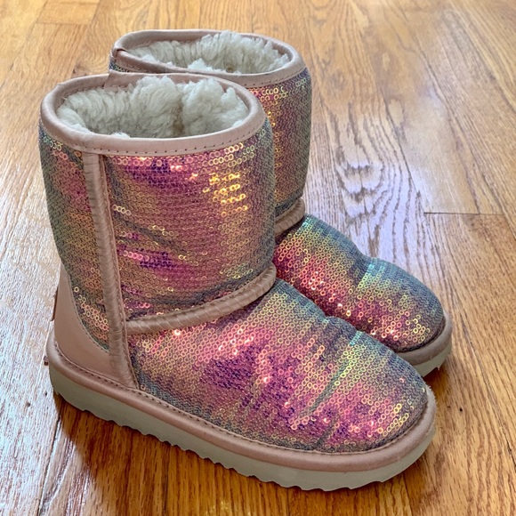 Girls sequin uggs Clearance